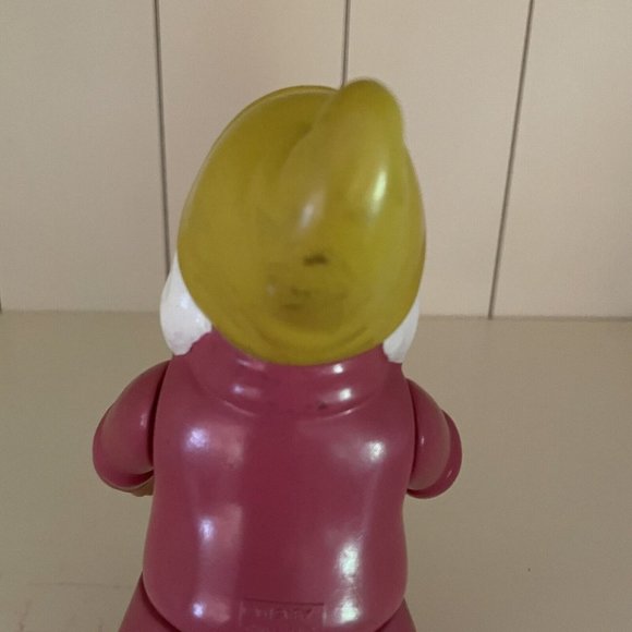 Vtg. DISNEY 1992 DOC Snow White Seven Dwarfs 6 inch Rubber Figure Thailand R2 - Picture 6 of 12